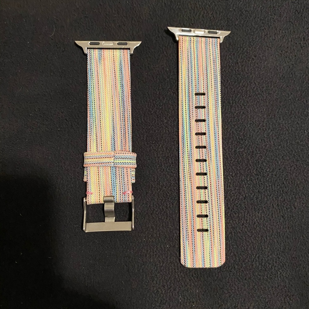 Rainbow Apple Watch band